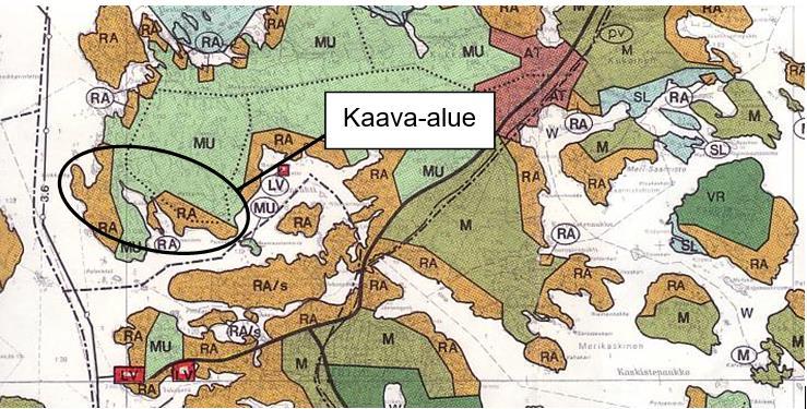 Nosto Consulting Oy 9 (20) Ote Uudenkaupungin yleiskaavasta Ranta-asemakaava Suunnittelualueella ei ole vahvistettua ranta-asemakaavaa. Rakennusjärjestys 11.4.