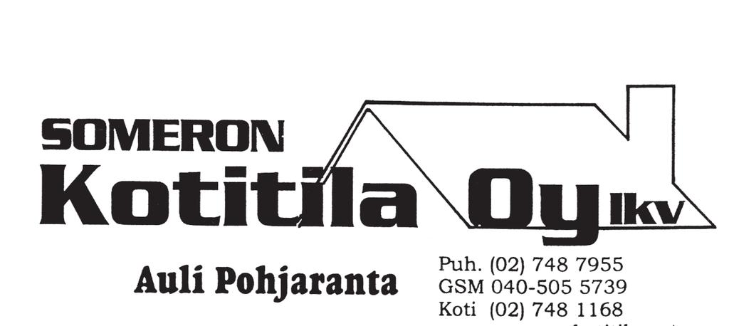 ja SOMERON KAUPUNKI