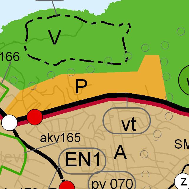 risteyksessä toimii kesäisin puutarhamyymälä, jossa on kevytrakenteisia rakennelmia. Suunnittelualue on kaupungin omistuksessa. Suunnittelualue 2, on n. 4 km päässä Tampereen keskustasta itään.