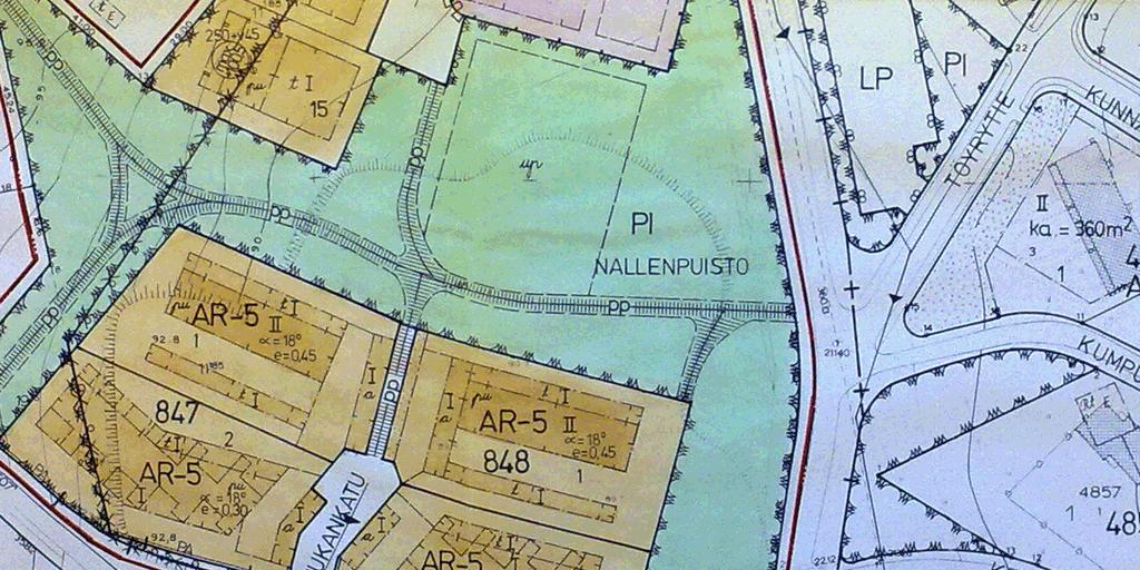 Alueella säilytetään alkuperäinen luonnonympäristö.