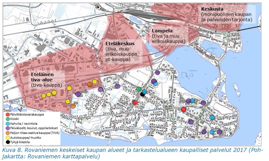 Lisäksi alueen vieressä on koulu sekä lähietäisyydellä päiväkoti.