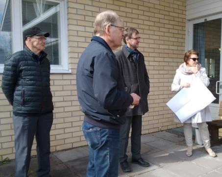 VAIKUTTAMISTA Uotilassa toimintaryhmä oli pieni, mutta idearikas. Ryhmässä oli halu vaikuttaa.