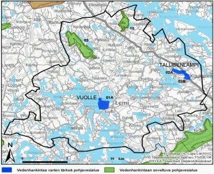 Laskutettujen ja pumpattujen vesimäärien vaihtelut johtuvat todennäköisesti kulutusmittareiden ja vedenottamoiden virtaamamittareiden virheestä sekä mahdollisesti myös vesijohtojen salavuodoista.