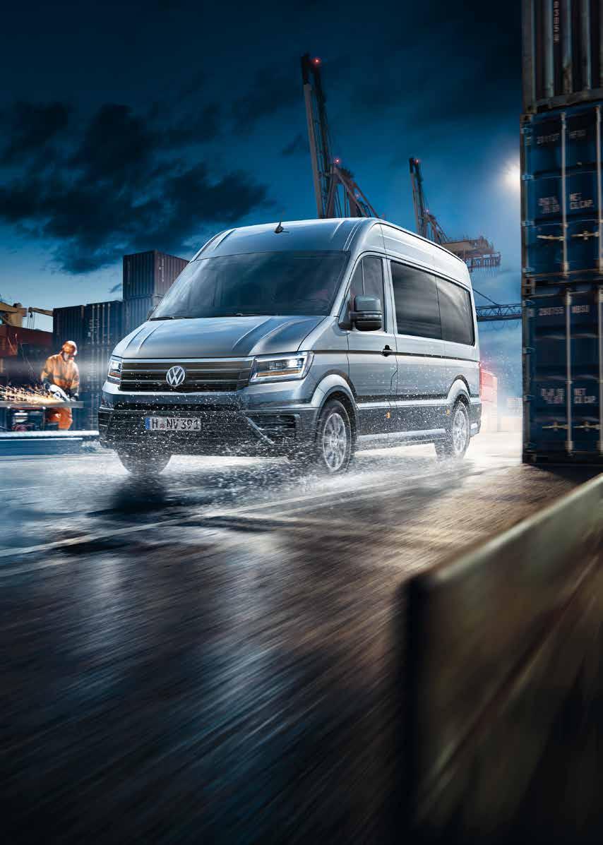 www.volkswagen-hyotyautot.fi www.carsport.fi Täysin uusi Volkswagen Crafter. Vuoden Pakettiauto 2017. Etuvetoinen Crafter automaattivaihteistolla nyt saatavilla!