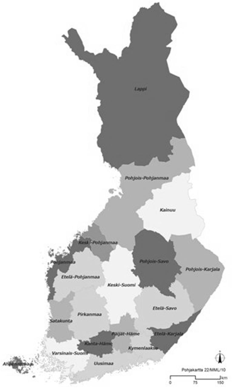 UUSIEN MAAKUNTIEN KESKEISET TEHTÄVÄT Aluekehittäminen 60 htv Ympäristöterveydenhuolto 80 htv Maaseudun kehittäminen ja lomituspalvelut 240 htv Työ ja