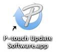 P-touch-ohjelmiston päivittäminen e Valitse [Kieli], valitse päivitettävän laiteohjelmiston vieressä oleva valintaruutu ja valitse sitten [Siirrä].