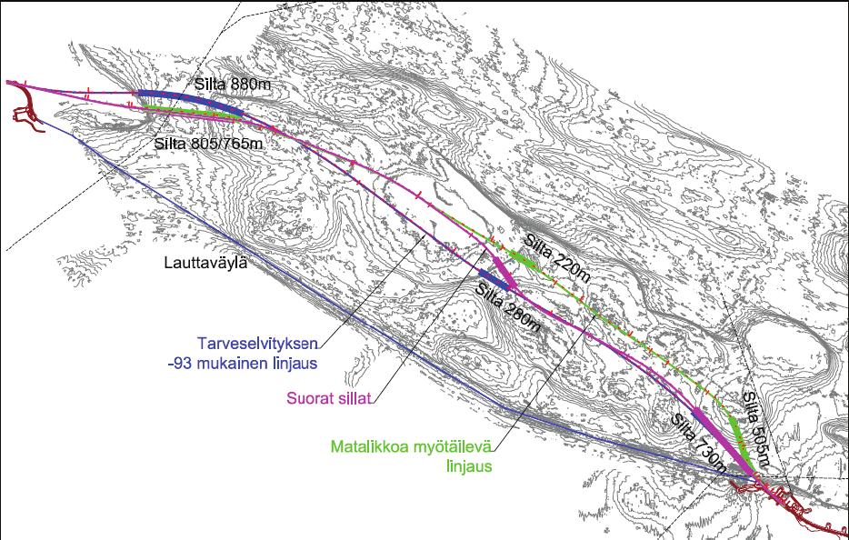 Natura-arviointi 19 HANKKEEN KUVAUS sälly merkittäviä muutoksia ja investointeja lauttaväylään, lauttasatamiin ja lauttarantojen infrastruktuuriin.