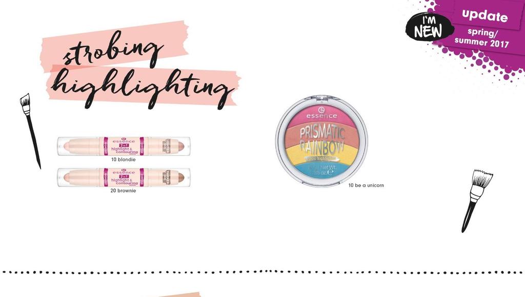 2in1 highlight & contouring stick Korostaminen ja varjostaminen on kuin lastenleikkiä tällä käytännöllisellä kaksipäisellä