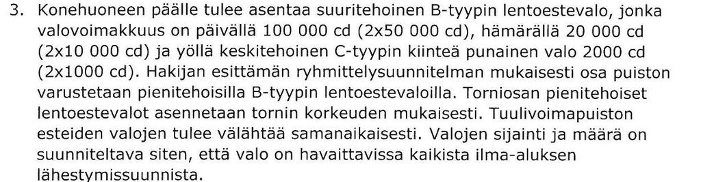 Melumallinnuksessa laskettiin myös pienitaajuinen melu terssikaistoittain reseptoripisteissä A-H (lähimmät asuin- ja lomarakennukset).