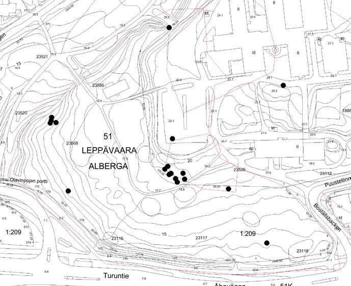 MÄKKYLÄ (MÄKKYLÄ) Puustellinmäki Betoniperustus (arkbyroo) Perustus (arkbyroo) Kaivo (arkbyroo) Kivijalka (arkbyroo) Kivikasa (arkbyroo) Uuni