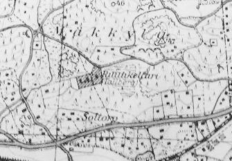 Vanhat kartat: Helsingin varuskuntakartta (läntinen) vuodelta 1943.