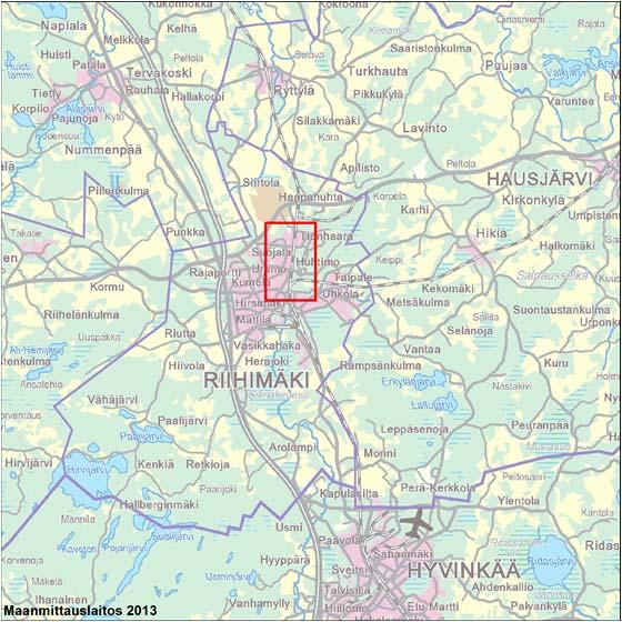 R9 Petsamo, Riihimäki Liikenneviraston meuntorjunnan toimintasuunnitema 2013 2018 31.5.