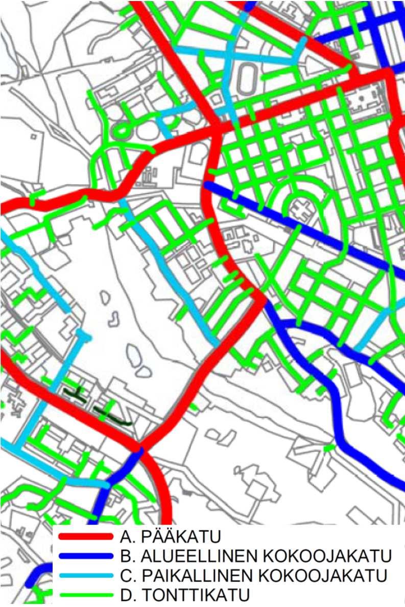 Katujen toiminnallinen luokitus Yhla 17.11.