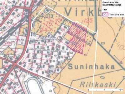 Sisällä- asuinhuoneissa päivällä (klo 7-22) 35 dba ja yöllä (klo 22-7) 30 dba ; liike- ja toimistohuoneissa päivällä (klo 7-22) 45 dba Maaperän mahdollinen pilaantuneisuus Suninhaan alueen