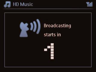 J Lähetä musiikkia Kun Center ja Stationit on kytketty päälle ja Center on HD-tilassa, voit lähettää musiikkia Centeristä kaikille yhdistetyille Stationeille.