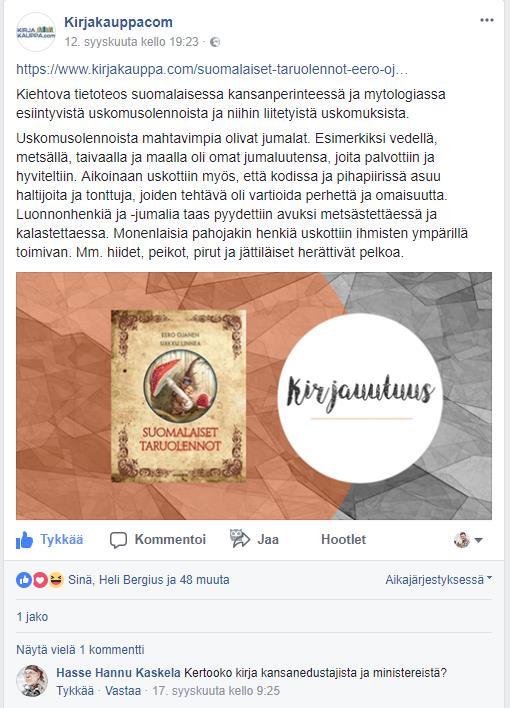 SOSIAALINEN MEDIA Sisältömarkkinointi Ollaan näkyvillä, puheen aiheena Relevantti, kiinnostava, aktivoiva