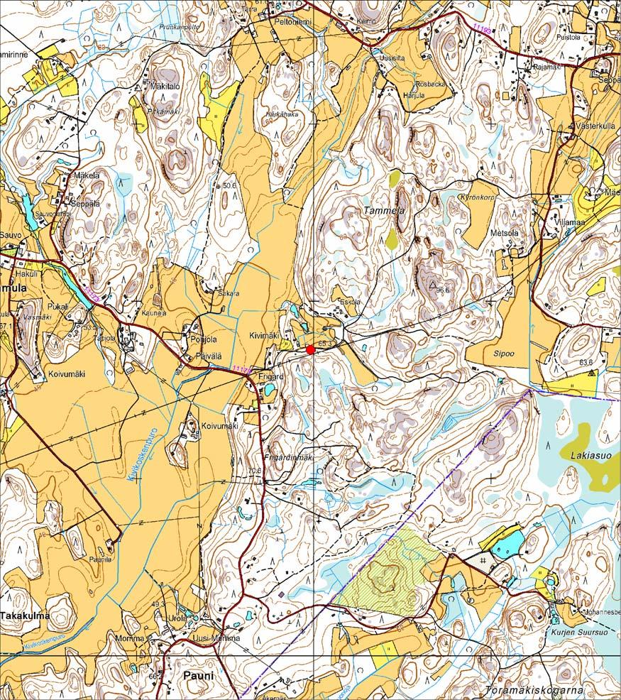 Lohja Kivimäentie Lohja Kivimäki, tien rakennuksessa