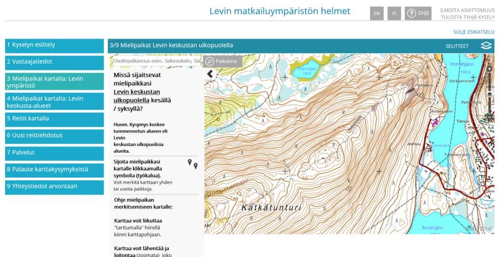 biodiversiteettialueet, kuukkelien elinympäristöt) Sosiaalinen