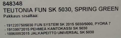 6 x 500ml M40 Lastenvaunut Teutonia Fun SK 5030,