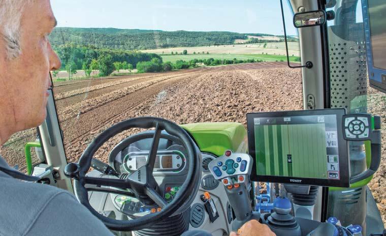 FENDT VISIOPLUS -OHJAAMO Huipputason mukavuutta. 77 Näkyvyyttä ja tilavuutta Fendt VisioPlus -ohjaamo on tilava ja mukava.