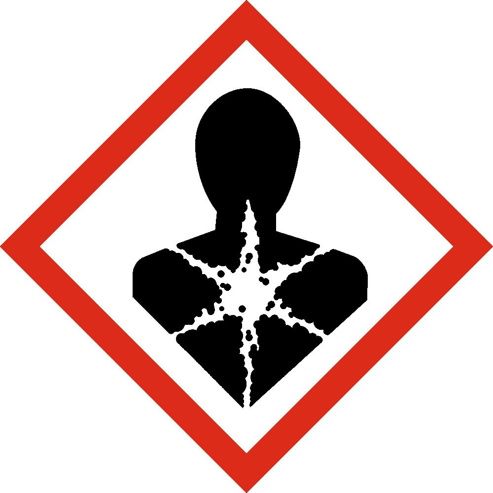 Asetuksen (EY) N:o 1272/2008 ja sen muutosten mukainen merkintä Sisältää: Varoitusmerkit Beryllium, Koboltti, Kupari, Nikkeli, Zirconium Huomiosana Vaaralausekkeet H317 H350i H372 Turvalausekkeet