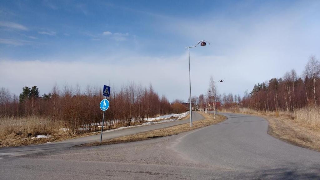 Kuovinpuistosta kortteliin 8037.