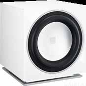 kiiltovalkoinen HINTA 399,- /kpl SUB E-9F pieni subwoofer isoonkin tilaan taajuusvaste: (+/- 3dB) 37-200Hz maksimi SPL 111dB jakosuodin 40-120Hz 9 pitkäiskuinen alumiinikartio viritystaajuus 39Hz