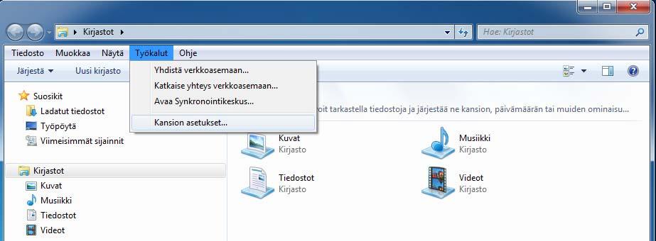 Valintaikkunat Windowsissa ja siinä käytettävissä ohjelmissa löytyy valintaikkunat (Dialog box). Valintaikkunoissa voit tehdä useita yksityiskohtaisempia jotain toimintoa ohjaavia asetuksia.