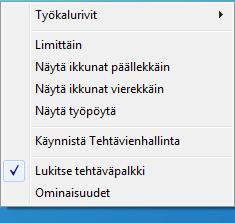 Lähetä kohteeseen (Send to) -alivalikosta löydät komennot joilla voit liittää tiedoston e-mail viestiin, lähettää tiedoston jollekin levylle tai lähettää sen pakattuun kansioon.