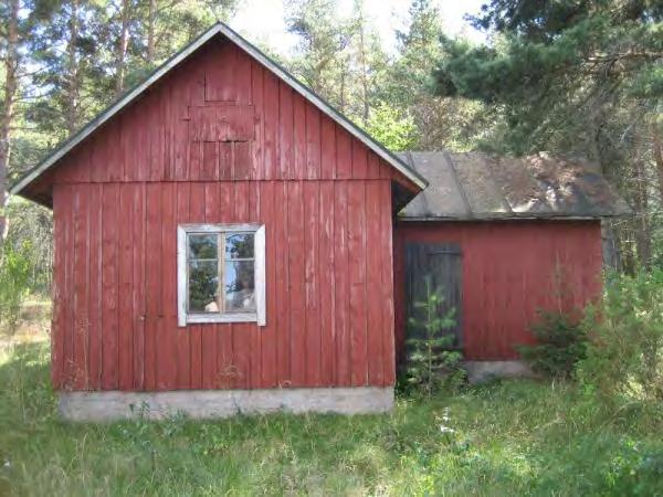 Verkkojenkuivaushuone luoteesta