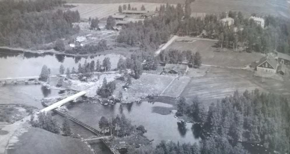 FCG SUUNNITTELU JA TEKNIIKKA OY Raportti 10 (83) Zoomaus Velj. Karhumäen ilmakuvasta vuodelta 1936.