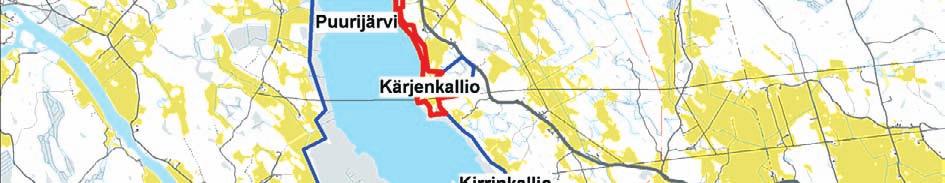 alueilla Laidunalue Suunniteltu