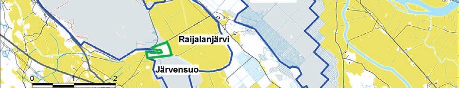 kilometriä Suunnittelualueen