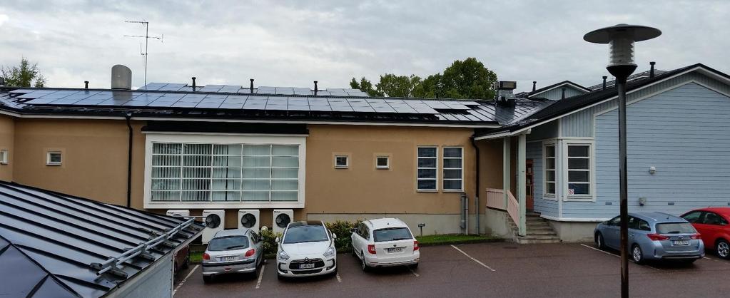 Satumäen päiväkoti Rakennettu 1997 Kaukolämpöä 190 MWh, sähköä 75MWh vuodessa