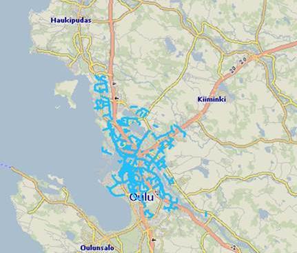 2 kadut noin 200 km 2014: