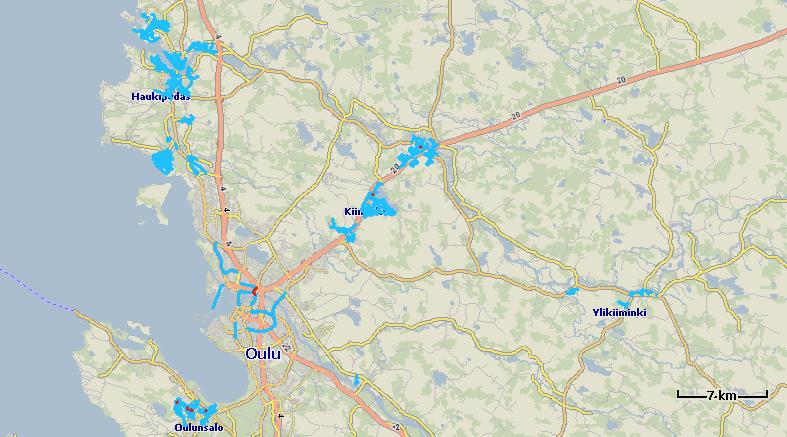 PÄÄLLYSTEEN PINNAN KUVAUS