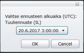 " teksti, joka ilmestyy karttapohjalle mikäli ei julkiseksi määriteltyjä aineistoja on auki ja ne näkyvät karttatasot-listalla. Teksti poistuu kun aineisto poistetaan Karttatasot-listasta.