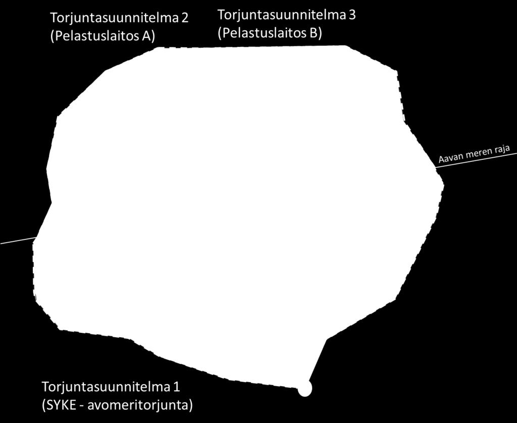 Torjuntasuunnitelman nimi Suunnitelman osan nimi Osan tyyppi Toimintatyyppi Torjuntasuunnitelma 1 (SYKE - avomeritorjunta) Keräyssektori (SYKE 1) Toiminta-alue Öljyn keräys vedestä Keräyssektori