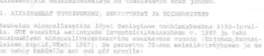 OUTOKUMPU FINNMINES OY Juhava/Montonen/Makinen/Mustikkamäki 6.4.1993 RAUHALAN ZN- CU-MINERALISAATION JATKOTUTKIMUSSUNNITELMA 1.