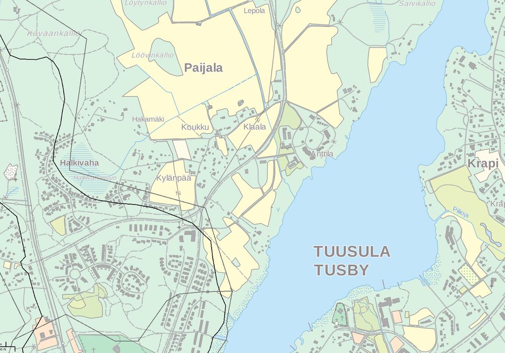 Tutkimusraportti Anttilanrannan kaava-alue Tuusulan kunta ENV1112