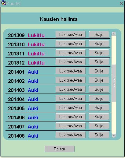 huomiota mistä kaudesta lähtien reskontrat tekevät merkintöjä kirjanpitoon!