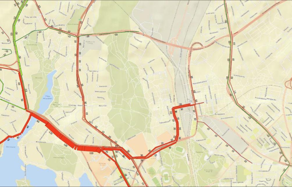 20 Bussikaistat: Tukholmankadulla