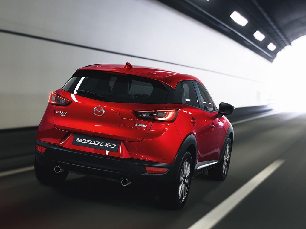 HERÄTÄ SISÄINEN KULJETTAJASI Mazda CX-3:n suunnittelu perustuu Jinba Ittai -filosofiaamme.