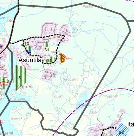 25 Asuntila Asuntilasta on rakentunut 1990-luvun loppupuolesta alkaen vajaan 3 000 asukkaan pientaloalue. Alue on laaja, yhtenäinen ja monipuolinen pientaloalue, jossa on lähipalvelut.