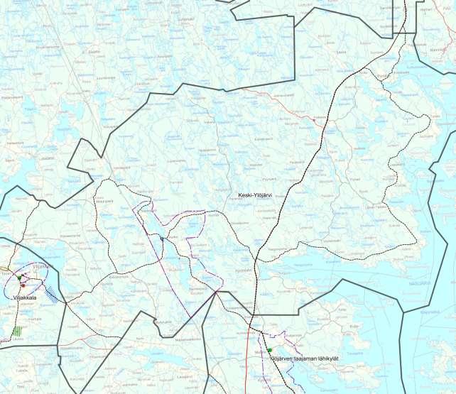 58 Keski-Ylöjärvi Osa-alue koostuu Viljakkalan haja-asutusalueista ja Kurun eteläosan maaseutualueista. Alueella on useita maaseutukyliä, joiden väestömäärä vaihtelee 190 290 asukkaaseen.