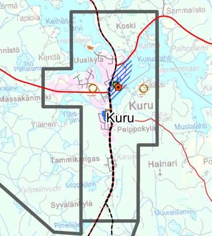 66 Kuru Osa-alue käsittää Kurun entisen kuntakeskuksen asemakaava-alueet ja sen viereiset lähialueet. Alueella asuu tällä hetkellä noin 1 100 henkeä.