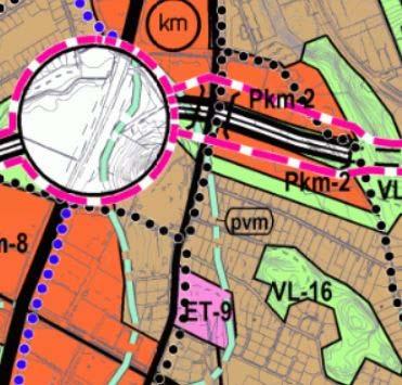 Selostus A-2712 8 (13) Yleiskaava Lahden läntisten osien osayleiskaavassa suunnittelualue on Eteläisen kehätien ja Uudenmaankadun eritasoristeys ja kaupallisten palvelujen alueita (Pkm-2, Pkm-8) sekä
