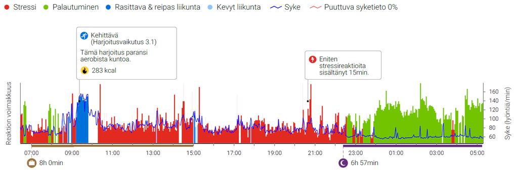 MILTÄ SINUN PÄIVÄSI NÄYTTÄÄ? Palaudutko päivän aikana? (esim.