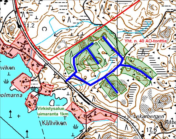 9. RANTAOSAYLEISKAAVA-ALUEEN KEHITTÄMISEN VAIHTOEHDOT Ennen kaavaluonnoksen laatimista selvitettiin eri ideavaihtoehtoja kaava-alueen kehittämiseksi.