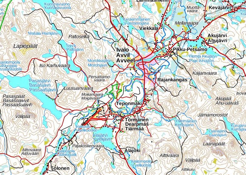 Osallistumis- ja arviointisuunnitelma 2 Kaavoitettavan alueen muodostavat tilat ovat rakentamatonta metsätalousmaata.